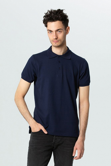 Рубашка поло мужская Virma Stretch, серый меланж с логотипом в Балашихе заказать по выгодной цене в кибермаркете AvroraStore