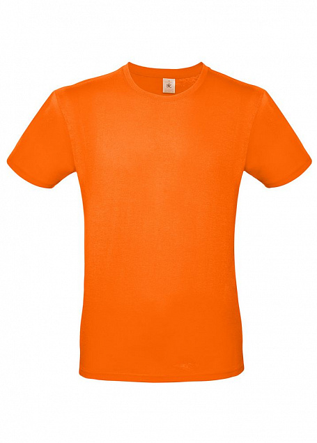Футболка E150 оранжевая с логотипом в Балашихе заказать по выгодной цене в кибермаркете AvroraStore