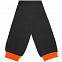 Шарф Snappy, темно-серый с оранжевым с логотипом в Балашихе заказать по выгодной цене в кибермаркете AvroraStore