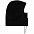 Балаклава-капюшон Flocky, черная с логотипом в Балашихе заказать по выгодной цене в кибермаркете AvroraStore