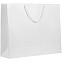 Пакет бумажный «Блеск», большой, белый с логотипом в Балашихе заказать по выгодной цене в кибермаркете AvroraStore