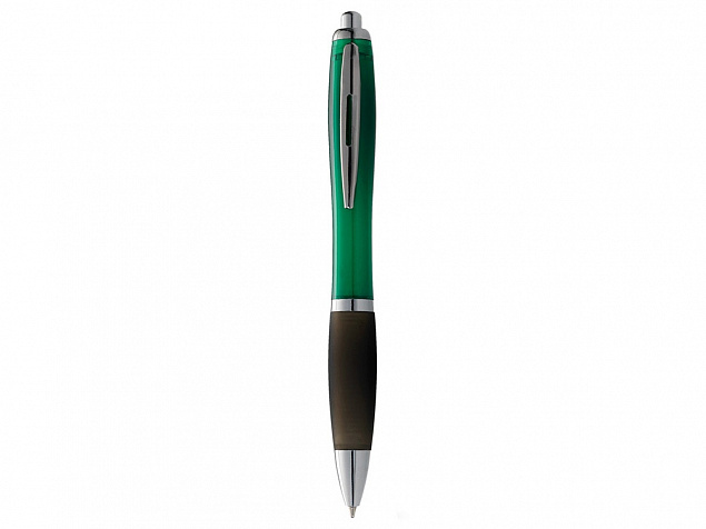 Ручка шариковая Nash, зеленый, черные чернила с логотипом в Балашихе заказать по выгодной цене в кибермаркете AvroraStore