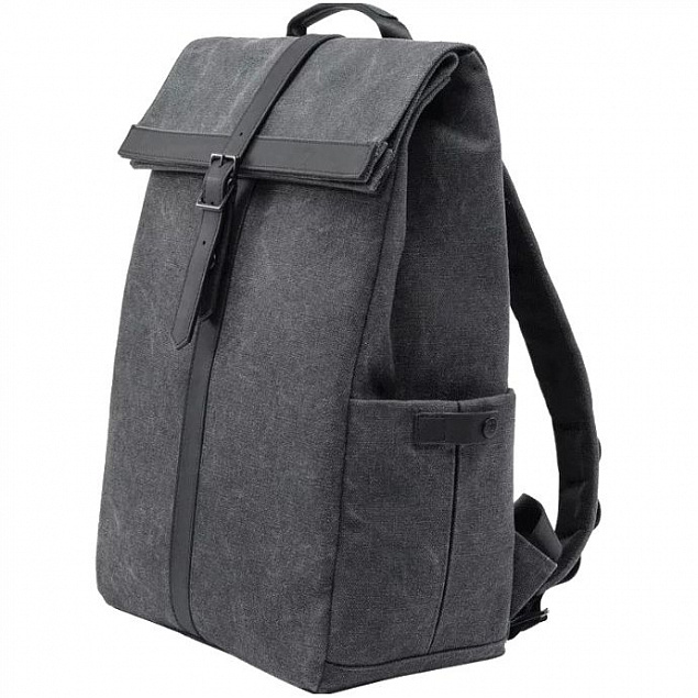 Рюкзак Grinder Oxford Leisure Backpack, черный с логотипом в Балашихе заказать по выгодной цене в кибермаркете AvroraStore