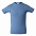 Футболка мужская HEAVY, голубая с логотипом в Балашихе заказать по выгодной цене в кибермаркете AvroraStore