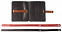 Автобумажник Leaf Explorer, черный с коричневым хлястиком с логотипом в Балашихе заказать по выгодной цене в кибермаркете AvroraStore