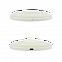 Беспроводное зарядное устройство Atomic с LED подсветкой (белый) с логотипом в Балашихе заказать по выгодной цене в кибермаркете AvroraStore