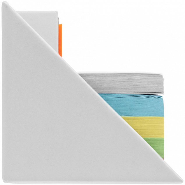 Настольный набор со стикерами Mnemonic, белый с логотипом в Балашихе заказать по выгодной цене в кибермаркете AvroraStore