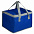 Сумка холодильник Glacier, синяя с логотипом в Балашихе заказать по выгодной цене в кибермаркете AvroraStore