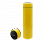 Термос Reactor с датчиком температуры (желтый) с логотипом в Балашихе заказать по выгодной цене в кибермаркете AvroraStore