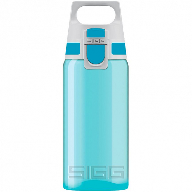 Бутылка для воды Viva One, голубая с логотипом в Балашихе заказать по выгодной цене в кибермаркете AvroraStore