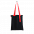 Шопер Superbag black (чёрный с красным) с логотипом в Балашихе заказать по выгодной цене в кибермаркете AvroraStore