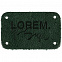 Лейбл кожаный Beta, S, зеленый с логотипом в Балашихе заказать по выгодной цене в кибермаркете AvroraStore