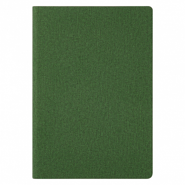 Ежедневник Portobello Trend, TWEED, недатированный, зеленый с логотипом в Балашихе заказать по выгодной цене в кибермаркете AvroraStore