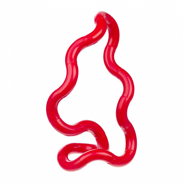 Антистресс «Змейка», красный с логотипом в Балашихе заказать по выгодной цене в кибермаркете AvroraStore
