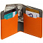 Картхолдер с отделением для купюр Dual, оранжевый с логотипом в Балашихе заказать по выгодной цене в кибермаркете AvroraStore