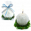 Свеча «Снежок» с логотипом в Балашихе заказать по выгодной цене в кибермаркете AvroraStore