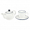Набор SEAWAVE: чайная пара и чайник в подарочной упаковке с логотипом в Балашихе заказать по выгодной цене в кибермаркете AvroraStore