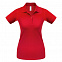 Рубашка поло женская Safran Pure красная с логотипом в Балашихе заказать по выгодной цене в кибермаркете AvroraStore