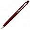 Ручка шариковая Raja Chrome, бордовая с логотипом в Балашихе заказать по выгодной цене в кибермаркете AvroraStore