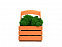 Композиция Корзинка со мхом с логотипом в Балашихе заказать по выгодной цене в кибермаркете AvroraStore