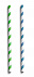 Белая бумажная трубочка , размер 197*6 мм, цветная  (25 шт в бумажной упаковке) с логотипом в Балашихе заказать по выгодной цене в кибермаркете AvroraStore