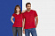 Футболка мужская с V-обр. вырезом VICTORY 150, красная с логотипом в Балашихе заказать по выгодной цене в кибермаркете AvroraStore