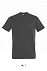Фуфайка (футболка) IMPERIAL мужская,Темно-серый 3XL с логотипом в Балашихе заказать по выгодной цене в кибермаркете AvroraStore
