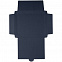 Коробка самосборная Flacky Slim, синяя с логотипом в Балашихе заказать по выгодной цене в кибермаркете AvroraStore