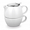 Чайный набор COLE, белый с логотипом в Балашихе заказать по выгодной цене в кибермаркете AvroraStore