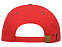 Бейсболка New York  5-ти панельная  с металлической застежкой и фурнитурой, красный с логотипом в Балашихе заказать по выгодной цене в кибермаркете AvroraStore