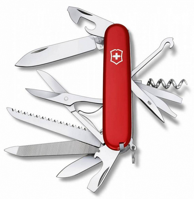 Офицерский нож Ranger 91, красный с логотипом в Балашихе заказать по выгодной цене в кибермаркете AvroraStore