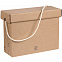 Коробка Very Marque, малая, крафт с логотипом в Балашихе заказать по выгодной цене в кибермаркете AvroraStore