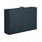 Коробка складная подарочная, 37x25x10cm, кашированный картон, черный с логотипом в Балашихе заказать по выгодной цене в кибермаркете AvroraStore