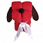 Игрушка-плед «Пес Трансформер», красный с логотипом в Балашихе заказать по выгодной цене в кибермаркете AvroraStore