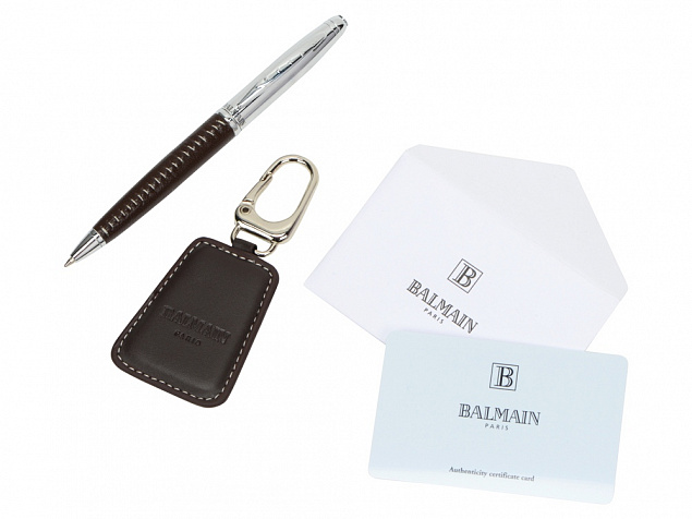 Подарочный набор Millau: ручка щариковая, брелок с логотипом в Балашихе заказать по выгодной цене в кибермаркете AvroraStore