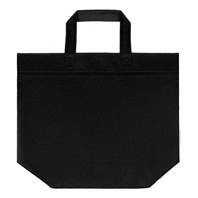 Сумка для покупок Span 3D, черная с логотипом в Балашихе заказать по выгодной цене в кибермаркете AvroraStore