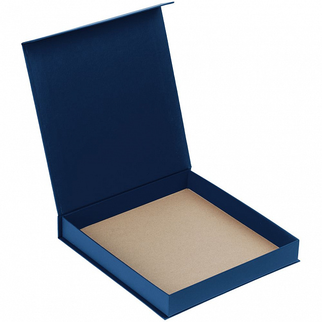 Коробка Senzo, синяя с логотипом в Балашихе заказать по выгодной цене в кибермаркете AvroraStore
