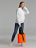 Шопер Manifest Color из светоотражающей ткани, оранжевый с логотипом в Балашихе заказать по выгодной цене в кибермаркете AvroraStore
