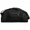 Спортивная сумка Portager, черная с логотипом в Балашихе заказать по выгодной цене в кибермаркете AvroraStore