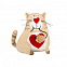 Мягкая игрушка-тайник Любовь с первого взгляда с логотипом в Балашихе заказать по выгодной цене в кибермаркете AvroraStore