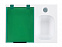 Подставка под ручку и скрепки Потакет, белый/зеленый с логотипом в Балашихе заказать по выгодной цене в кибермаркете AvroraStore
