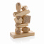 Набор деревянных балансирующих камней Ukiyo Crios с логотипом в Балашихе заказать по выгодной цене в кибермаркете AvroraStore