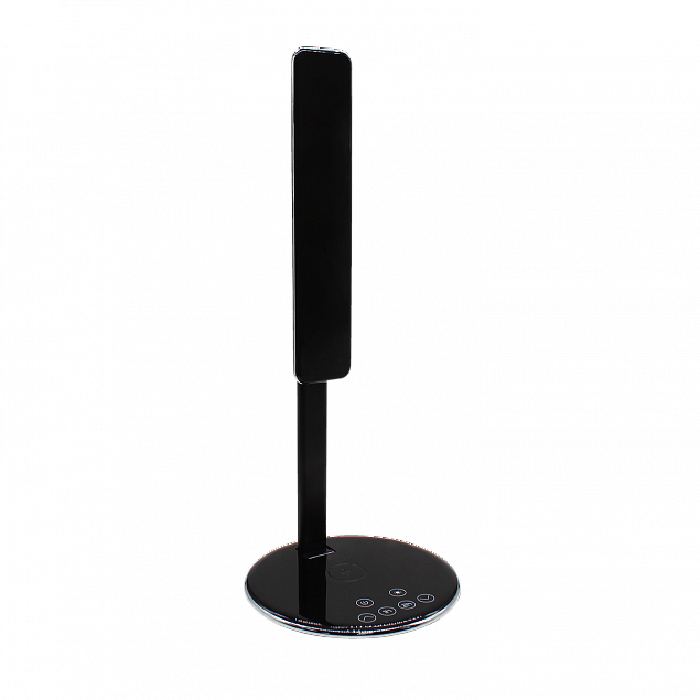 Настольная лампа Starklight с беспроводной зарядкой (черный) с логотипом в Балашихе заказать по выгодной цене в кибермаркете AvroraStore