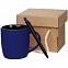 Набор Color Block, синий с черный с логотипом в Балашихе заказать по выгодной цене в кибермаркете AvroraStore