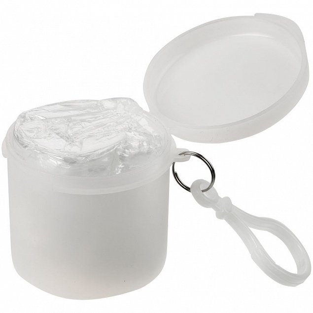 Дождевик в футляре Trifle, белый с логотипом в Балашихе заказать по выгодной цене в кибермаркете AvroraStore