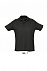 Джемпер (рубашка-поло) SUMMER II мужская,Черный L с логотипом в Балашихе заказать по выгодной цене в кибермаркете AvroraStore