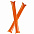 Палки-стучалки для болельщиков Hip-Hip, оранжевые с логотипом в Балашихе заказать по выгодной цене в кибермаркете AvroraStore