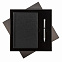 Подарочный набор City Flax/iP, черный (ежедневник недат А5, ручка) с логотипом в Балашихе заказать по выгодной цене в кибермаркете AvroraStore