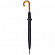 Зонт-трость LockWood ver.2, черный с логотипом в Балашихе заказать по выгодной цене в кибермаркете AvroraStore