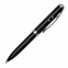 Шариковая ручка с лазерной указкой Supreme, черная с логотипом в Балашихе заказать по выгодной цене в кибермаркете AvroraStore